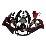 Abs Black Red Flame Fairings Kit For 1996-1999 Suzuki GSXR600 GSXR750 Bodywork. Fixed Price $357.95.