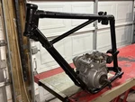 1961 Triumph 6T Pre-unit 650 Thunderbird Matching No Frame & Cases. Fixed Price $2000.00.