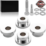 Solid Aluminum Handlebar Riser Bushings Mounts For Harley Softail Dyna Sportster. Fixed Price $23.99.