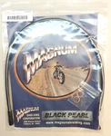 26" Magnum Harley Softail 12MM Stainless Black Pearl Coated Upper Abs Brake Line. Fixed Price $50.00.