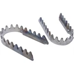 Works Connection Foot Peg Wideners Silver, 1-1/4" 20-030. Fixed Price $35.82.