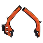 Acerbis X-grip Frame Guards BLACK/16 Ktm Orange For Husqvarna. Fixed Price $54.49.
