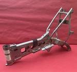 2005 - 2009 Kawasaki KLX110 Frame Silver With Bill Of Sale. Fixed Price $237.49.