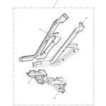 Triumph Tiger Models Frame Protector Kit - A9780082. Fixed Price $121.00.