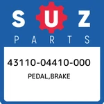 43110-04410-000 Suzuki Pedal,brake 4311004410000, New Genuine Oem Part. Fixed Price $58.88.