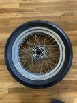 17X4.5 Harley Dyna Oem Laced Rear Wheel For Sportster 160/70ZR17 Radial Tire. Fixed Price $450.00.