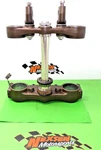 2007 Kawasaki KX250F Triple Tree Clamp Steering Stem Set 44037-0034-10Y. Fixed Price $79.99.