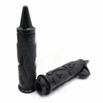 25M Flame Spike Hand Grip Throttle Boss For Harley Dyna Touring Softail Black. Fixed Price $36.99.