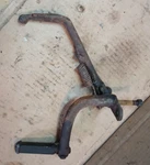 Honda CB450 Left Foot Peg Step Side Stand Kick Jiffy Mount Bracket CL450? 71-74?. Fixed Price $18.99.