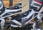 Carbonfbr: TRI311-MOTO2 Triumph Daytona Subframe Infills 100%. Fixed Price $215.39.