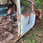 1955 1956 1957 Chevy B-pillar Post 4 Door Sedan Drivers Sside Center. Fixed Price $135.00.