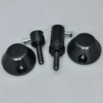 Yamaha 2015-2023 YZF-R1 Woodcraft Racing Frame Slider Kit With Black Domed Pucks. Fixed Price $89.99.