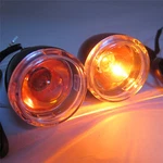 Hongk Black Rear Turn Signal Clear Light For 92-16 Harley Sportster XL883 1200. Fixed Price $19.97.