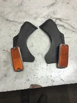 87 Yamaha Radian Right Left Frame Covers Reflectors. Fixed Price $15.99.