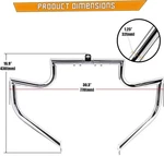 Engine Guard Highway Crash Bar Touring Harley Road King Ultra Glide 1.25'' 09-23. Fixed Price $78.00.