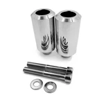 Chrome 6061 Billet Aluminum Frame Slider Crash Protector For '06-'11 Yamaha FZ1. Fixed Price $30.98.