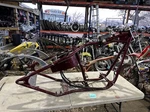 Big Dog Chopper Frame Rigid Hardtail 2003 W/t***e Pitbull Oil Tank Strut 250. Fixed Price $2475.00.