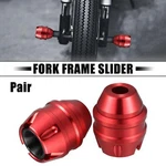 2PCS Anti Drop Fork Frame Slider Motorcycle Wheel Crash Falling Protection Red. Fixed Price $22.53.