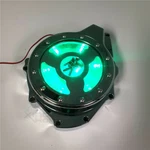 Green Led Stator Engine Cover Guard For Suzuki GSX1300R Hayabusa 99-21 Chrome. Fixed Price $98.99.