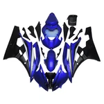 Blue Black Fairing Kit For 2006 2007 Yamaha Yzf R6 Abs Injection Bodywork. Fixed Price $453.95.