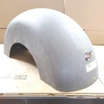 Heavy Duty 14 Gauge 13.5" Rear Fender Harley Softail Custom Un-trimmed Undrilled. Fixed Price $299.99.