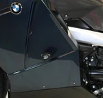 R&g Racing Black Aero Style Crash Protectors For 2006-2008 Bmw K1200GT Abs. Fixed Price $255.08.