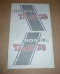Honda CT70 Trail Hko Main Body Frame Decal Pair 70-71 87124-098-980 Slash. Fixed Price $13.99.