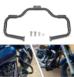 Gloss Black Engine Guard Highway Crash Bar For 2000-17 Harley Softail Fl Models. Fixed Price $50.00.