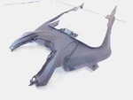2019-2024 Kawasaki Ninja ZX6R ZX636 Rear Tail Inner Mid Fairing Cowling Panel. Fixed Price $34.95.