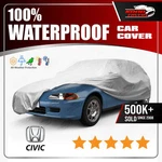 Fits Honda Civic Hatchback 1992-1995 Car Cover 100% Waterproof Breathable. Fixed Price $64.95.