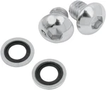 James Fork Drain Screw Kit Chrome #JGI-45858-77-K Harley Davidson. Fixed Price $13.97.