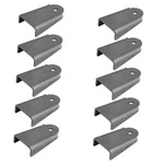 10 Pack Weld On Channel Tabs, Chassis Frame Mount 2-3/8" X 1-5/8", 1/4". Fixed Price $23.32.