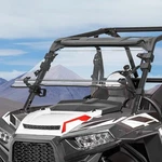 Kemimoto Flip Up Windshield 4-IN-1 Folding Window Compatible With Clear. Fixed Price $456.77.