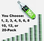 Innovations 16G Threaded CO2 Cartridges Bike Refill Gram Multi-lots Pump. Fixed Price $5.95.