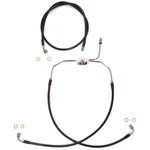 Magnum Black Coated Xr Stainless Front Brakeline Kit 23IN. Upper SBC1304-23. Fixed Price $139.34.