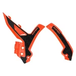 Acerbis 2975045225 X-grip Frame Guards 16 Ktm Orange/black. Fixed Price $52.07.