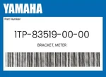 Yamaha Genuine Bracket, Meter 1TP-83519-00-00. Fixed Price $69.73.