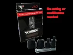 Vortex V3 Frame Sliders Black No Cut Style SR113. Fixed Price $116.97.