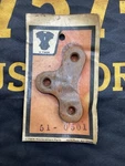 Nos V-twin 51-0501 Front Frame Mount Block Left 3-HOLE Harley Rigid Weld-on. Fixed Price $30.00.