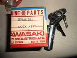 Nos Kawasaki Steering Lock Assy W/ Factory Cut Keys #525 1973-1975 H1 27016-014. Fixed Price $174.99.
