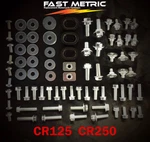 93PC Full Body & Plastic Bolt Kit Honda CR125 CR250. Fixed Price $19.99.