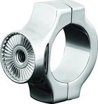 Kuryakyn Curved Side-mount License Plate Chrome 3183. Fixed Price $46.99.