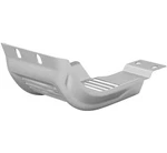 Kuryakyn Dillinger Engine Frame Skid Plate Silver Sportster 1200 Roadster 04-09. Fixed Price $155.41.