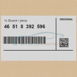 Genuine Bmw 46518392596 -. Fixed Price $103.09.