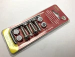 Cruiser 81300 Locking Fasteners License Plate Frame Hardware, Metric-stainless. Fixed Price $8.09.