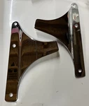 Harley Davidson Chrome Rigid Side Plate Kit 52094-00. Fixed Price $51.30.