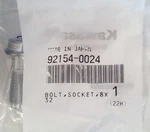 Nos Genuine Kawasaki Socket Bolt 8X32 92154-0024 New Oem Fast Ship. Fixed Price $8.09.