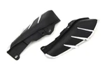 V-twin 51-0422 Black Windshield Deflector Set Chrome Trim Oe 61400028 Flt 09-UP. Fixed Price $83.51.