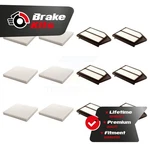 Air Cabin Filters (12 Total) Kit For 2013-2017 Honda Accord 2015-2020 Acura Tlx. Fixed Price $106.92.