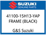Suzuki Oem Part 41100-15H13-YAP Frame (black). Fixed Price $4590.67.